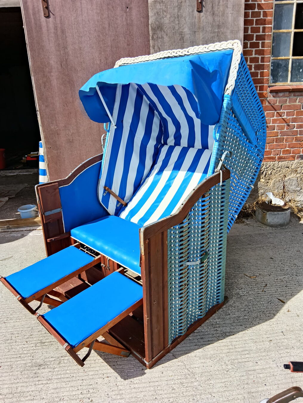 Strandkorb 126 – Detailansicht